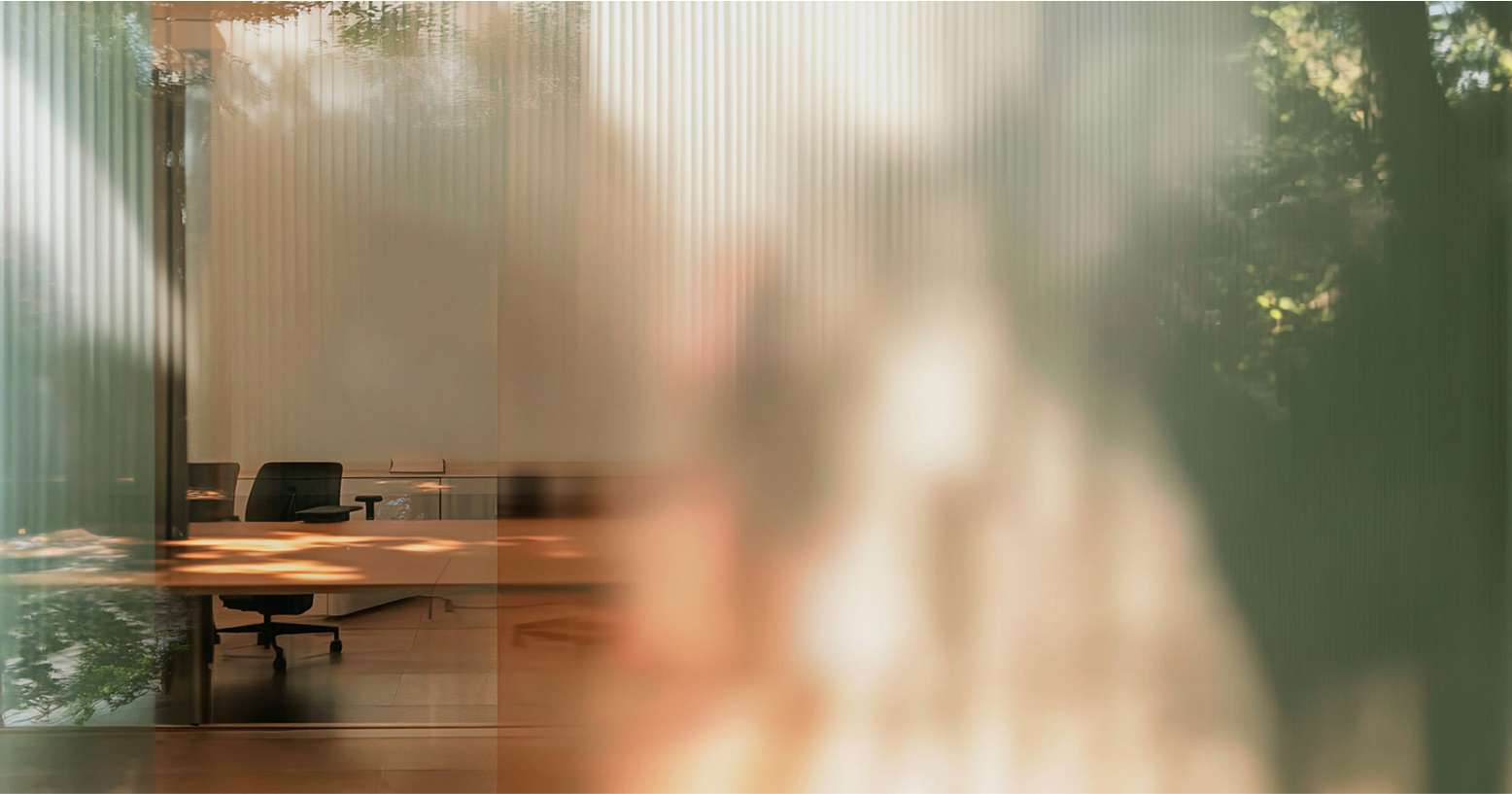 Blurred office environment