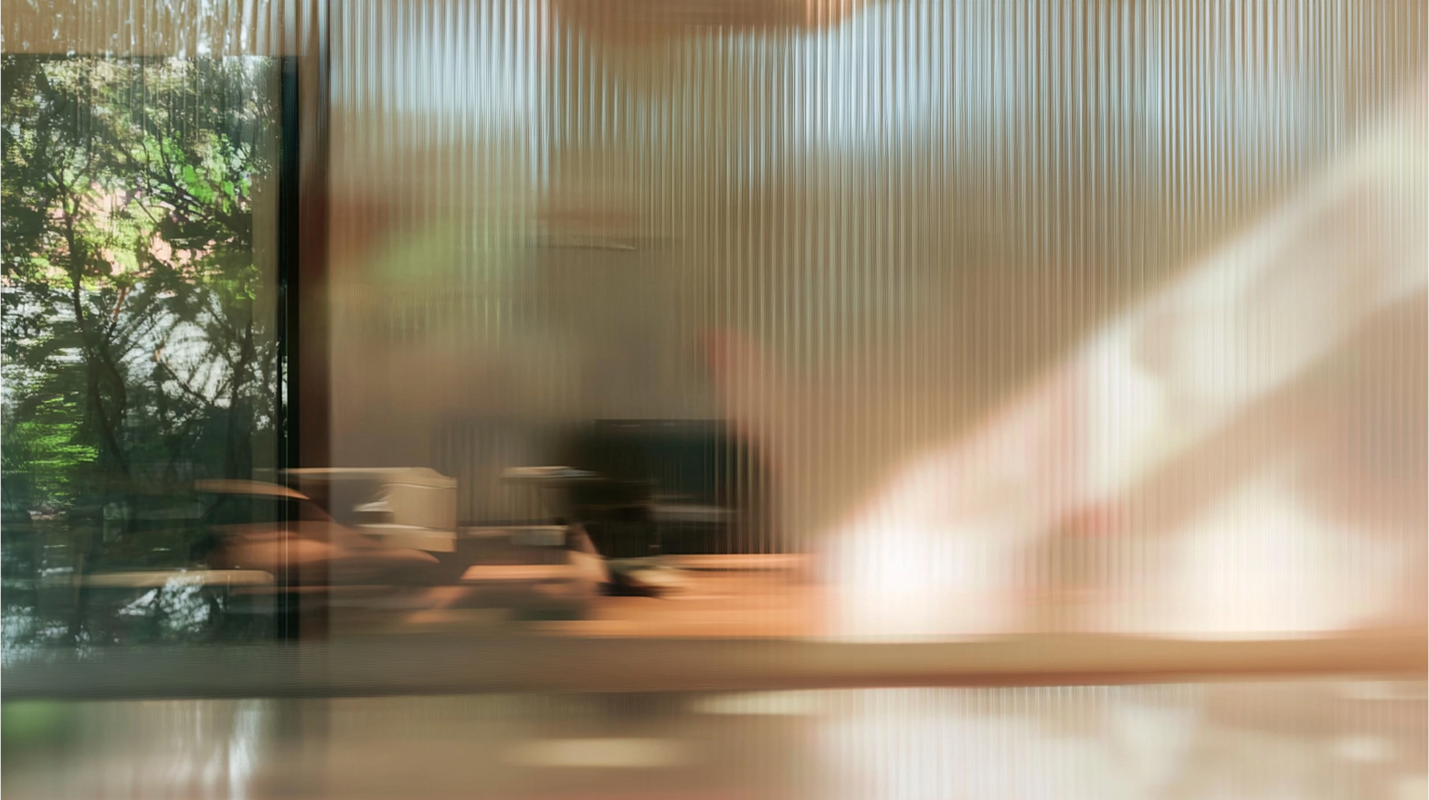 Blurred office environment